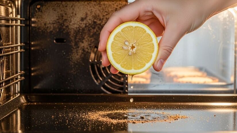 O tempo de espera de 15 minutos permite que a sujeira seja dissolvida sem a necessidade de esfregar intensamente