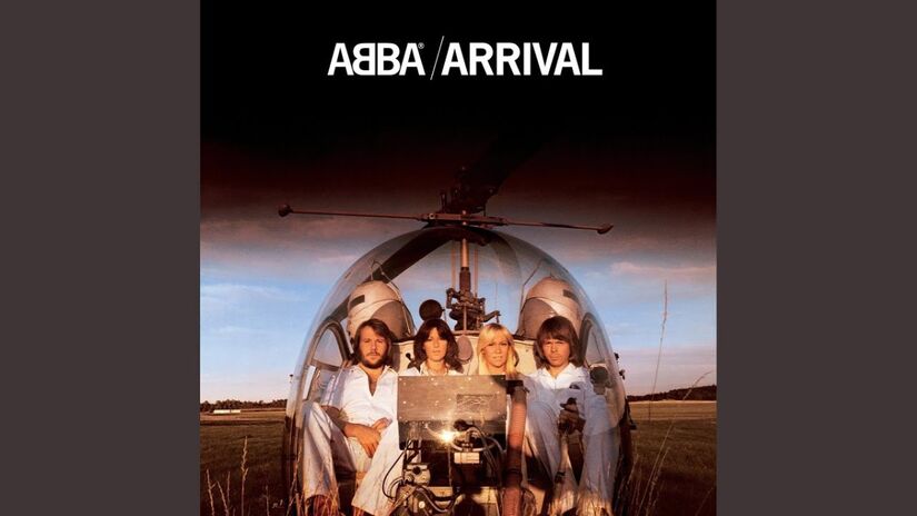 A capa original do álbum 'Arrival' (1976), um dos maiores sucessos do ABBA, mas poucos notavam a joia instrumental que ele escondia / Reprodução