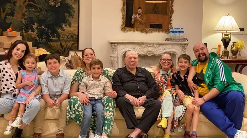 Ali aconteciam aniversários íntimos de Silvio, encontros familiares e registros que se tornaram icônicos / Reprodução/Redes Sociais