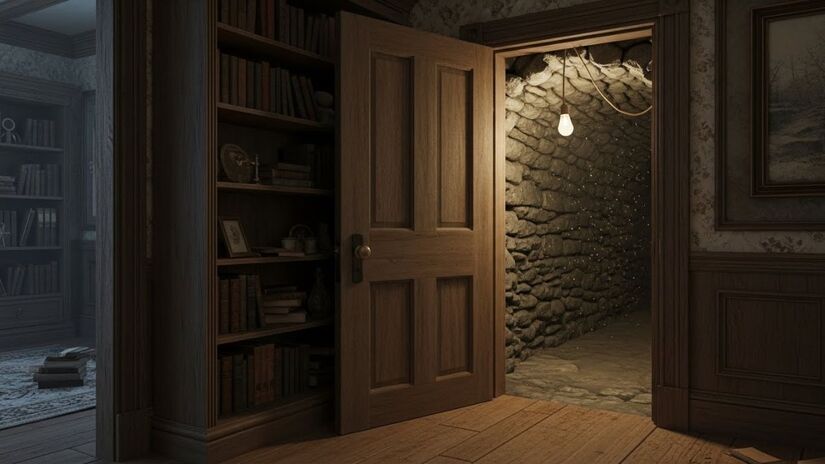 O pedreiro acabou descobrindo uma série de túneis secretos que estavam espalhados por uma ampla área no subsolo de Rio Claro (Imagem Meramente Ilustrativa e gerada por IA/ImageFX)