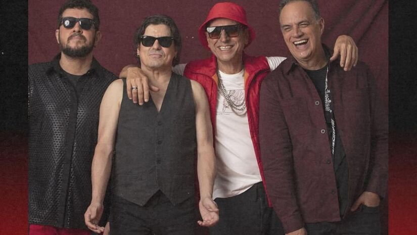 Formado no Rio em 1981, o Barão Vermelho ganhou projeção nacional com Cazuza nos vocais e Frejat na guitarra/Divulgação