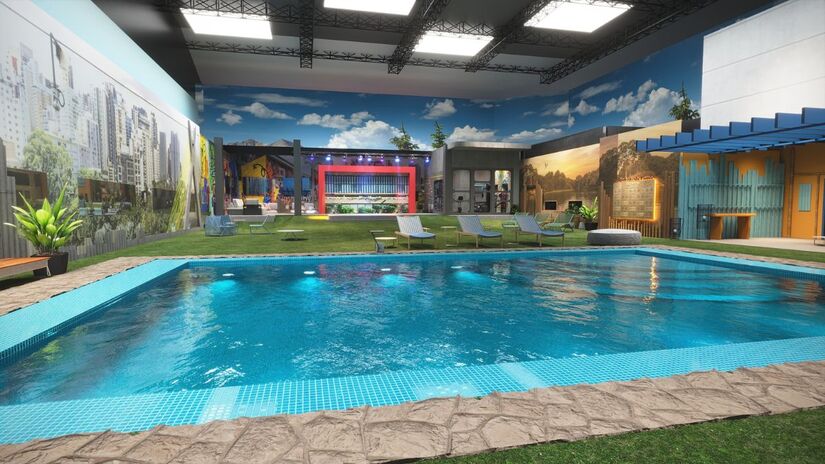 A casa do BBB 26 contará com novos ambientes e decoração pensada para intensificar o jogo/Reprodução