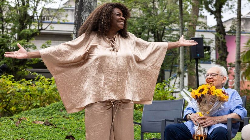 Zezé Motta/Globo/ Fábio Rocha