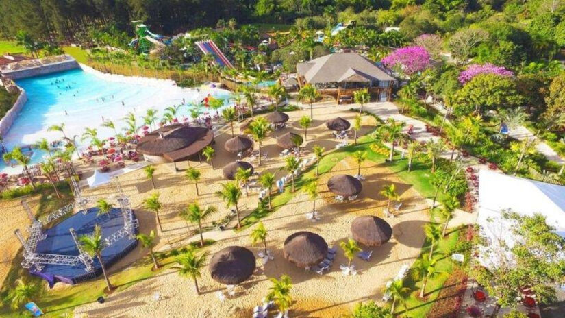 Caldas Novas e Rio Quente são sinônimo de descanso / Divulgação/PMCN