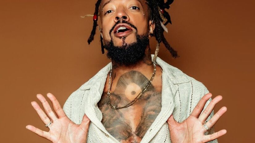 Além da música, Rael também é conhecido por letras de cunho social, político e afetivo em suas composições/Reprodução/Instagram