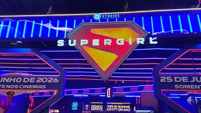 O espaço da 'Supergirl' é composto por uma gincana interativa/Gabriel Fernandes/DL