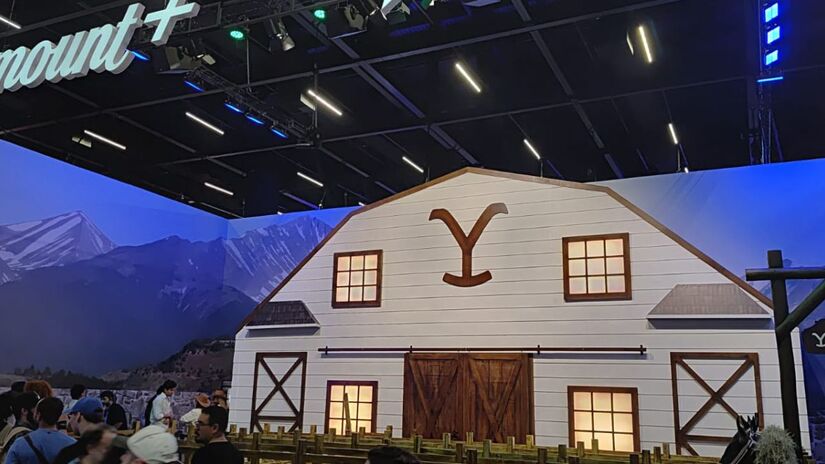 Para participar, os fãs de Yellowstone precisam testar as suas forças em uma dinâmica de cabo de guerra/Gabriel Fernandes/DL