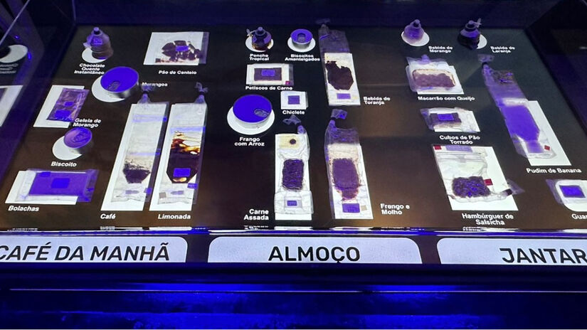 O acervo do Space Adventure guarda itens autênticos da missão Apollo 8 / Divulgação/Space Adventure