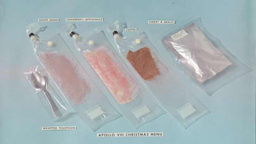 A refeição representou um marco tecnológico para a época / Divulgação/Space Adventure