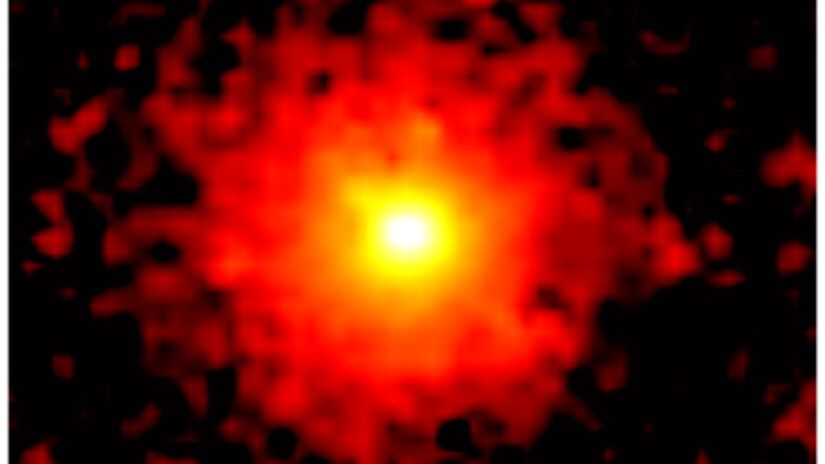 O instrumento SPHEREx da NASA registrou o cometa interestelar 3I/ATLAS entre 7 e 15 de agosto, revelando sua emissão no infravermelho / NASA/SPHEREx