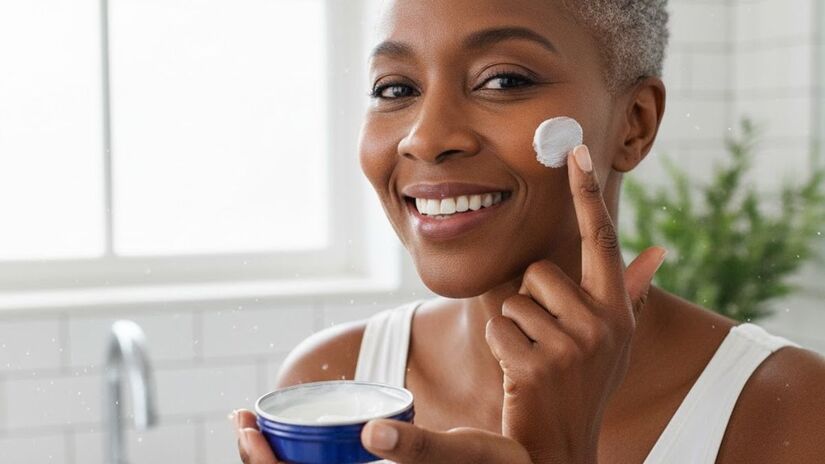 O clássico da lata azul é imbatível para hidratar áreas extrassecas como cotovelos e calcanhares, mas cuidado ao usar no rosto: sua fórmula densa pode obstruir os poros de quem tem pele mista ou oleosa/Gemini