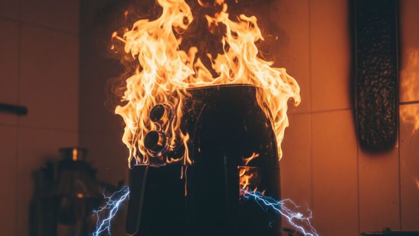 O mesmo acontece com as torradeiras e Chaleiras (Google Gemini/ Imagem Gerada por IA)