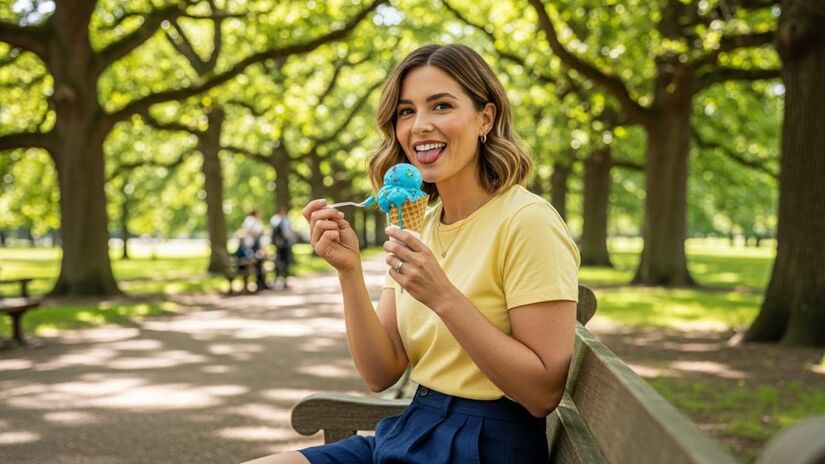 4. Conforto com toque urbano: A combinação de bermuda de alfaiataria com camiseta leve é perfeita para quem gosta de um visual casual, mas organizado. O segredo está no corte das peças. Quando o caimento funciona, o look transita com facilidade entre a praia e a cidade / ImageFX
