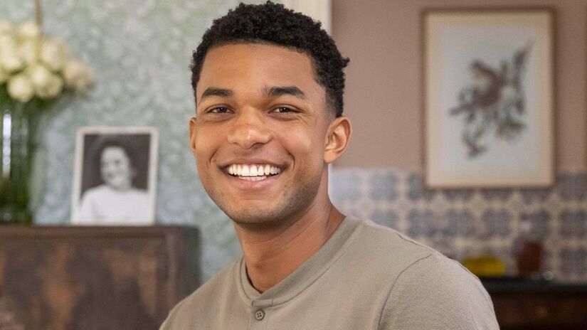 Samuel (Juan Paiva) em 'Dona de Mim' / Globo/Léo Rosário
