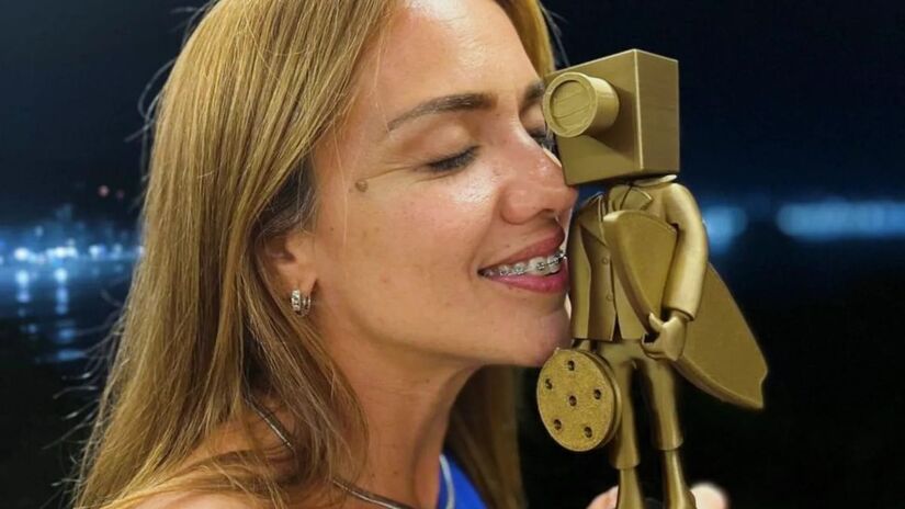 O curta-metragem 'Entre Mundos' retrata a trajetória pessoal e esportiva da surfista de ondas grandes Juliana Frare, natural de Guarujá/Reprodução