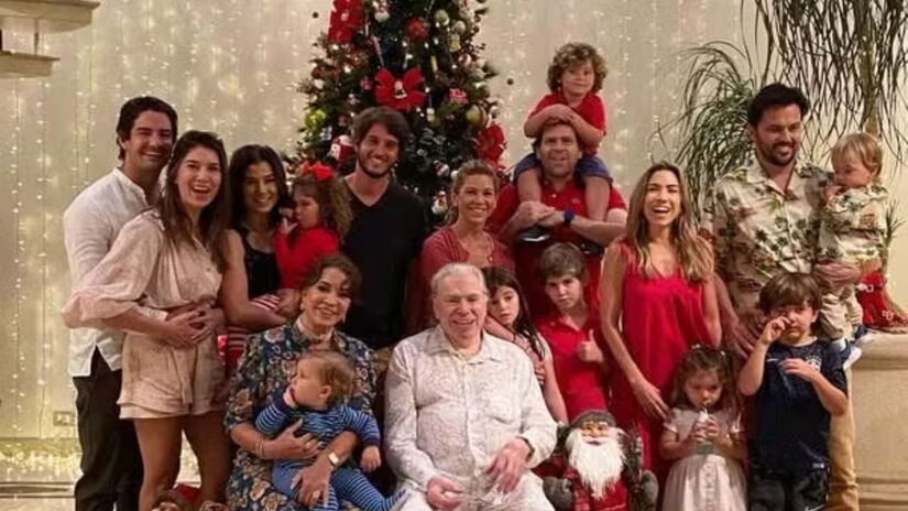 Os natais da família Abravanel eram celebrados na mansão / Reprodução/Redes Sociais