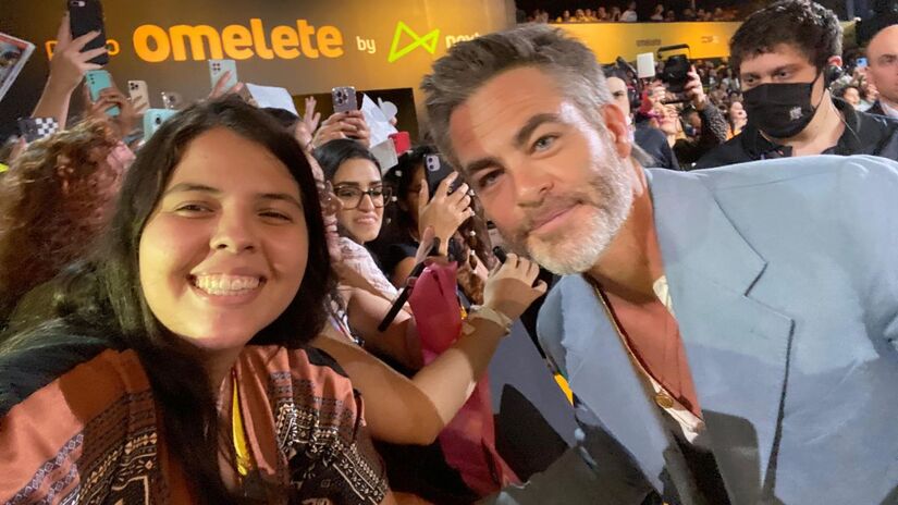 Chris Pine (Yasmin Jamilli/Reprodu&ccedil;&atilde;o)