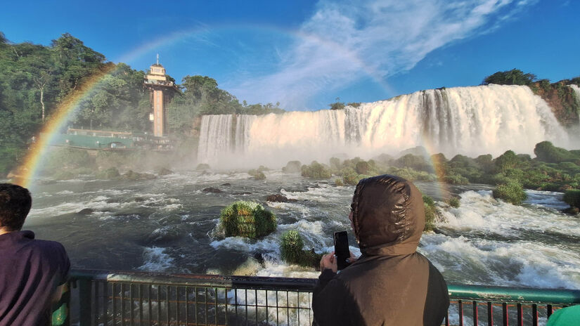 Foz do Iguaçu oferece uma virada tranquila, especialmente para famílias / Divulgação/Governo do Paraná