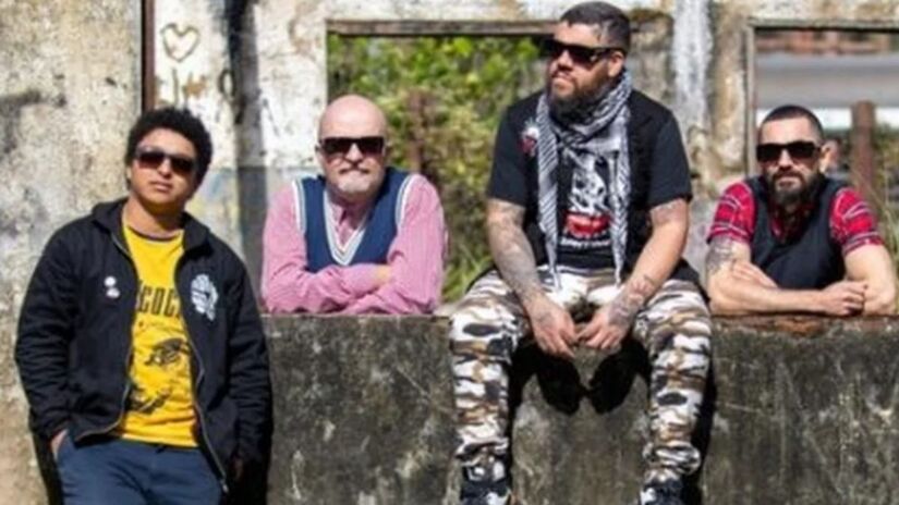 Garotos Podres é uma das bandas mais influentes do punk rock brasileiro, formada no ABC Paulista nos anos 1980/Instagram