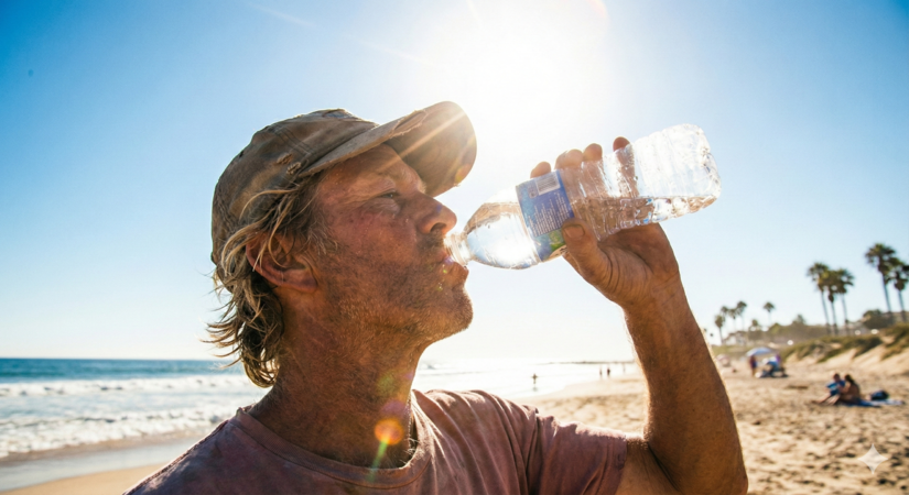 Se hidratar, mesmo sem sede, é o grande segredo para amenizar os efeitos do calor no corpo.