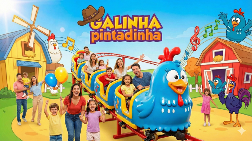 Será que uma montanha-russa familiar faz parte dos planos da nova área temática?