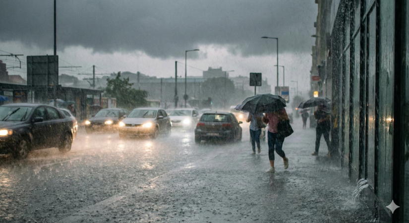 Se for sair de casa neste final de semana, leve um guarda-chuva e não se arrisque em locais alagados