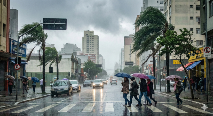 Algumas cidades também poderão registrar frio em pleno verão de dezembro