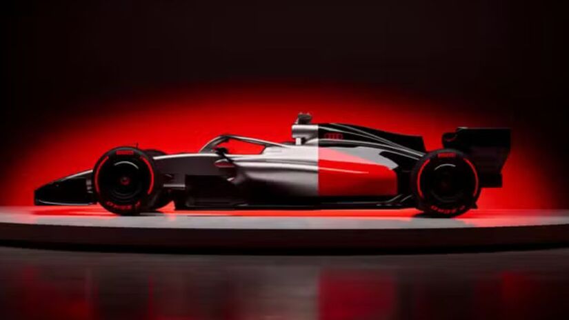 Novo projeto da montadora alemã marca a entrada definitiva da Audi na Fórmula 1 a partir de 2026/Divulgação
