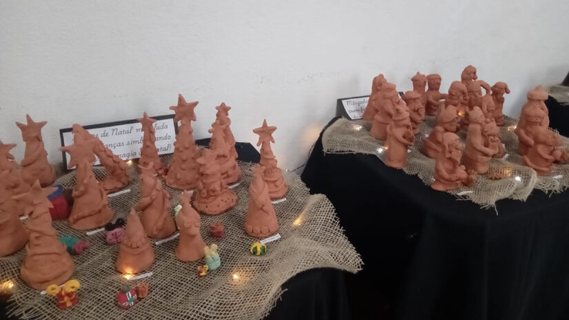 Essa já é a 2ª edição da exposição "Mãozinhas Arteiras" / Nayara Martins/DL