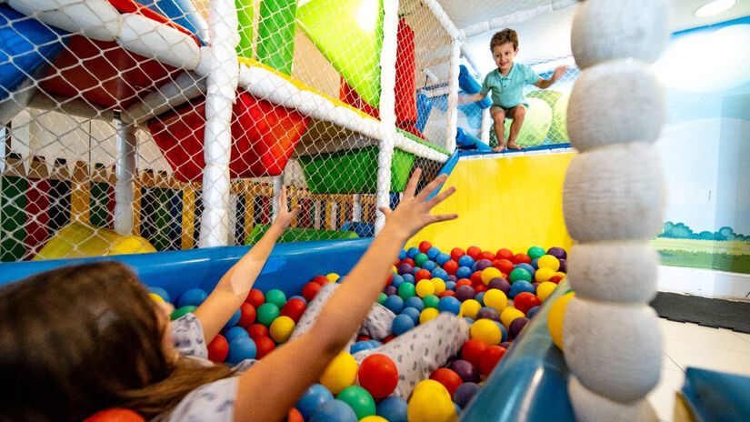 Brinquedoteca do Hotel Jequitimar / Divulgação/Jequitimar