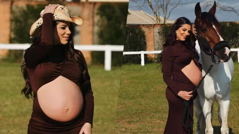 Key Alves, que deu à luz Rosamaria no último dia 26 / Reprodução/Instagram