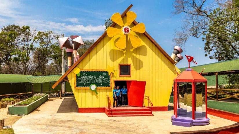 Laboratório do Visconde, dedicado a atividades científicas / Divulgação/Parque Sítio do Picapau Amarelo