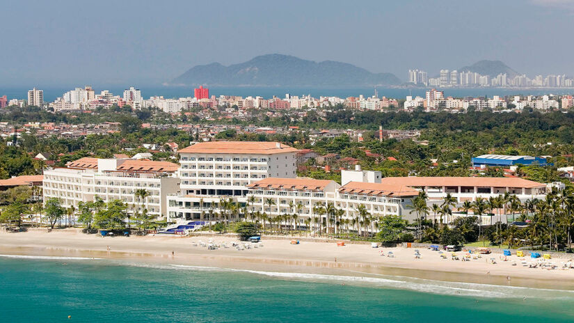 O Jequitimar surgiu como um dos primeiros empreendimentos de luxo da Baixada Santista / Divulgação/Jequitimar