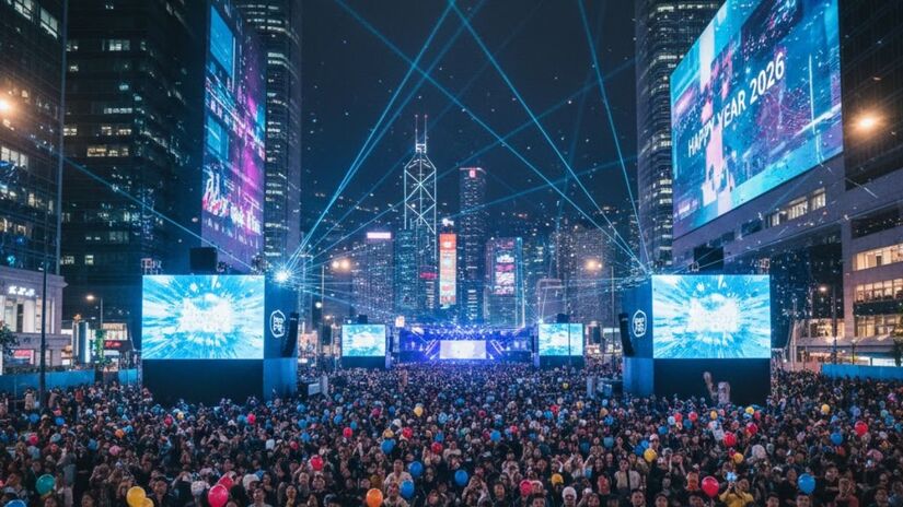 A mudança drástica em um dos maiores Réveillons do mundo gerou surpresa entre viajantes que planejavam assistir ao espetáculo pirotécnico/Gemini