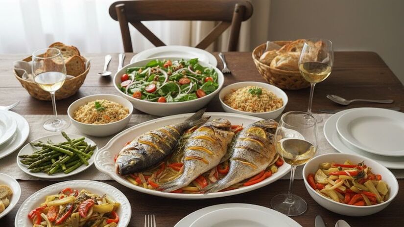 Com baixo teor de gordura e apenas 93 calorias a cada 100 gramas, uma das principais op&ccedil;&otilde;es de preparo &eacute; grelhado ou assado, uma vez que se trata de um peixe magro (Imagem Meramente Ilustrativa/Google IA/Imagem Gerada por IA)