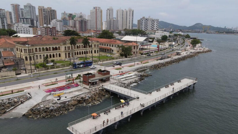 A combinação de natureza, cuidado urbanístico, áreas de convivência e identidade histórica criou algo raro / Divulgação/PMS