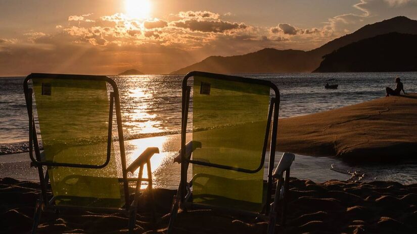 Toque-Toque Pequeno oferece visual de ilha deserta e mar transparente a poucas horas da capital paulista/Marcos Bonello/PMSS