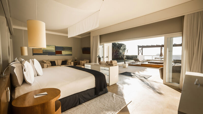 O local é um dos destinos preferidos de famílias e visitantes em busca de conforto à beira da praia / Divulgação/Jequitimar