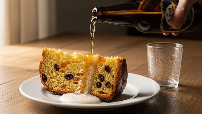 No caso do panetone, deve-se levar em conta o seu sabor, seja ele de chocolate ou tradicional (ImageFX/Imagem Gerada por IA)