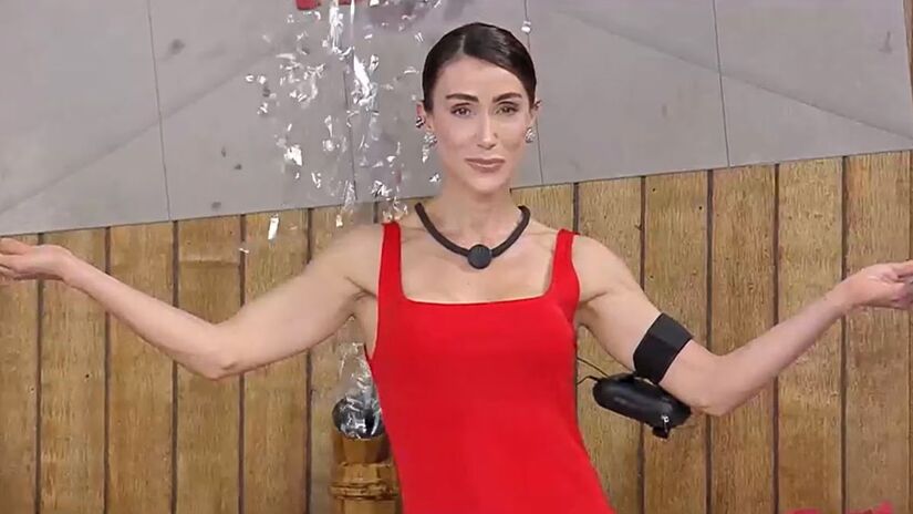 A jornalista Michelle Barros/Reprodução