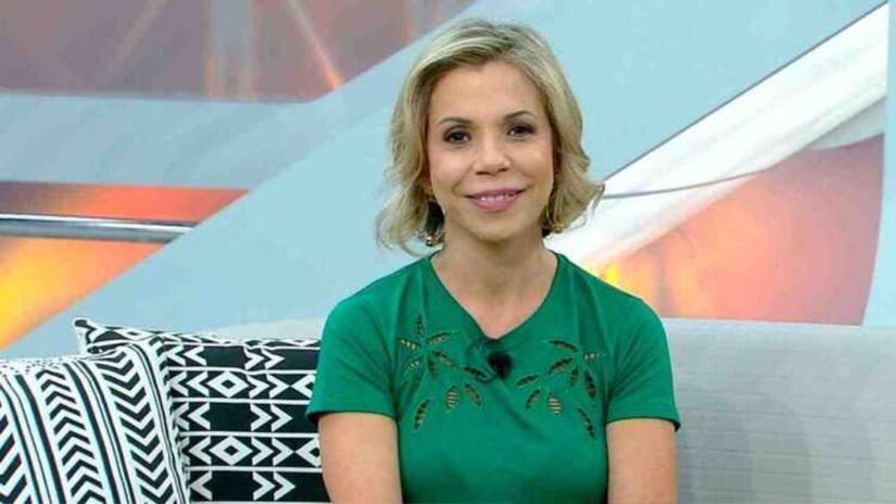 A apresentadora Keila Jimenez/Reprodução