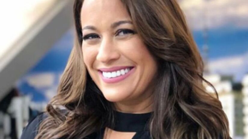 A apresentadora Renata Alves/Reprodução