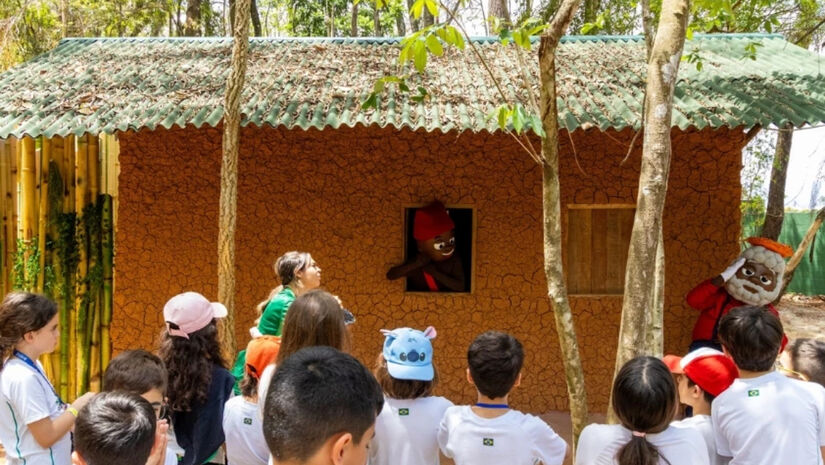 O público encontrará diferentes áreas temáticas que remetem ao universo criado por Monteiro Lobato / Divulgação/Parque Sítio do Picapau Amarelo