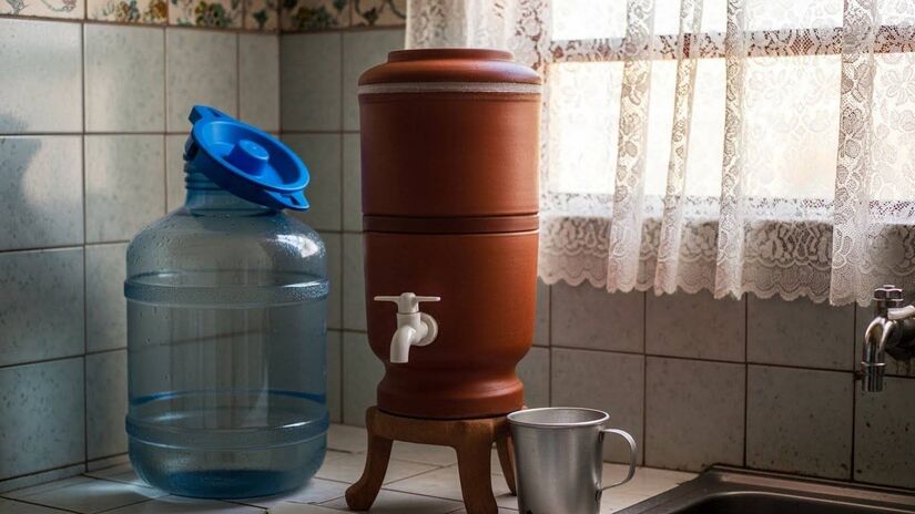 Barulhos na cozinha durante a madrugada assustam, mas n&atilde;o s&atilde;o sobrenaturais. Entenda por que a geladeira estala e o gal&atilde;o borbulha quando tudo fica em sil&ecirc;ncio/Imagem FX