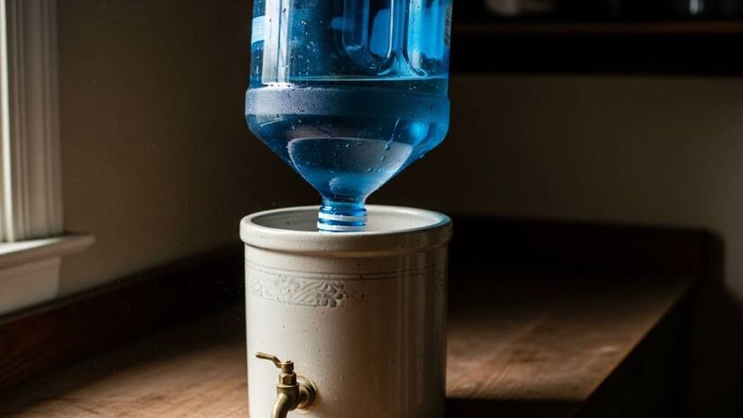 O sil&ecirc;ncio da noite engana os ouvidos. O que parece mist&eacute;rio &eacute; s&oacute; f&iacute;sica em a&ccedil;&atilde;o dentro da sua geladeira e do gal&atilde;o de &aacute;gua/Imagem FX