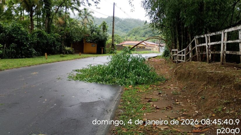 Dia 04 - Curva do Aratô, Fazenda São José - via / Defesa Civil
