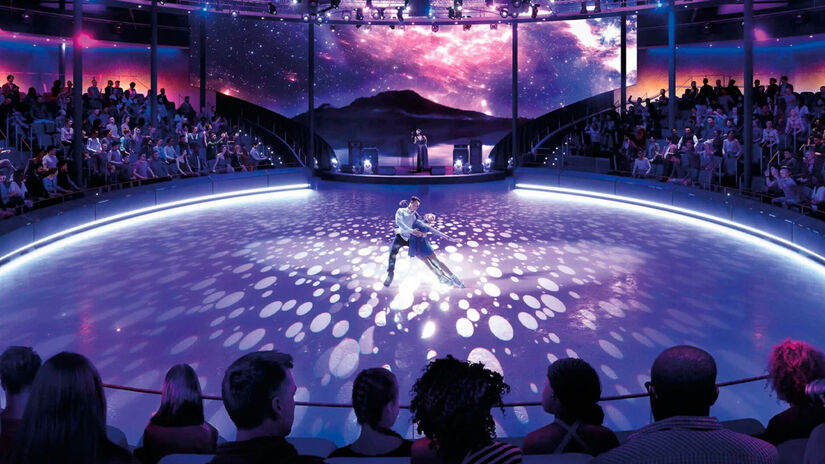 Navios modernos contam com estabilizadores gigantes, que reduzem a sensa&ccedil;&atilde;o de balan&ccedil;o mesmo em mar agitado. Divulga&ccedil;&atilde;o/Royal Caribbian