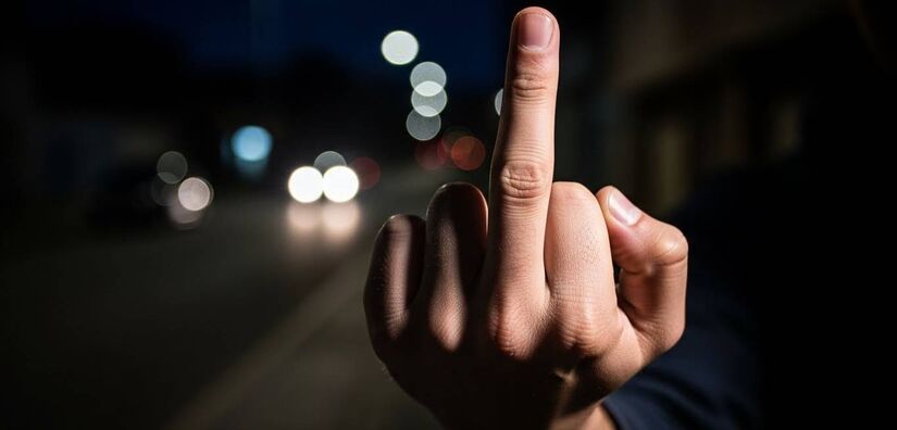 Popular, instant&acirc;neo e provocador: o dedo do meio carrega um simbolismo antigo que ajuda a entender sua for&ccedil;a at&eacute; hoje/Image FX