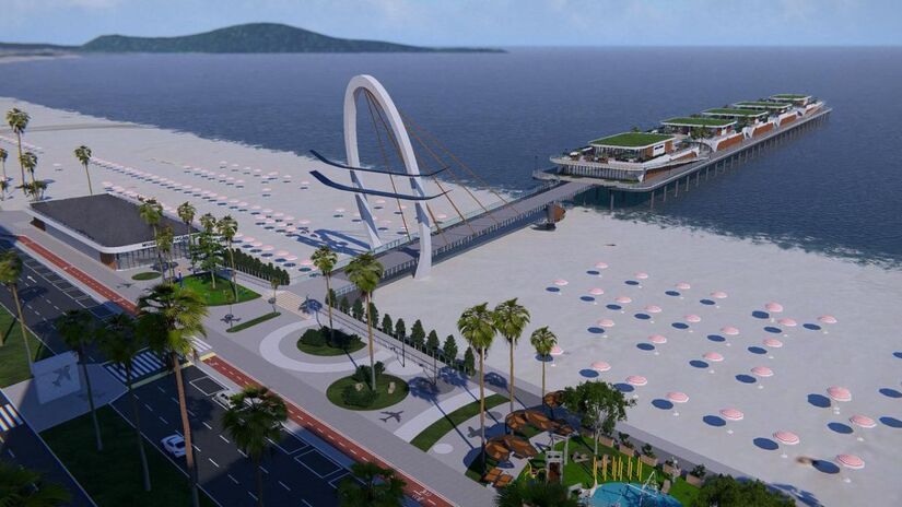 O local contará com serviços comerciais, turísticos, gastronômicos, culturais e de lazer, além de estrutura para a realização de festas e eventos (PMG/Divulgação)