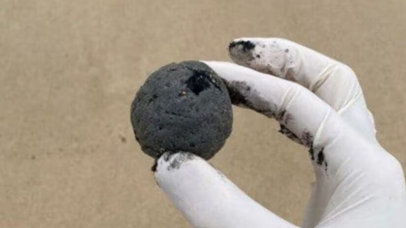 As 'bolinhas' encontradas em Sydney revelam um grave alerta sobre poluição e descarte inadequado de resíduos. Divulgação/Câmara Municipal de Randwick